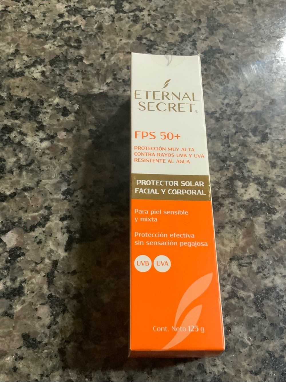 Eternal Secret SPF 50+ Water Resistant Sunscreen Face & Body 125g Sensitive Skin